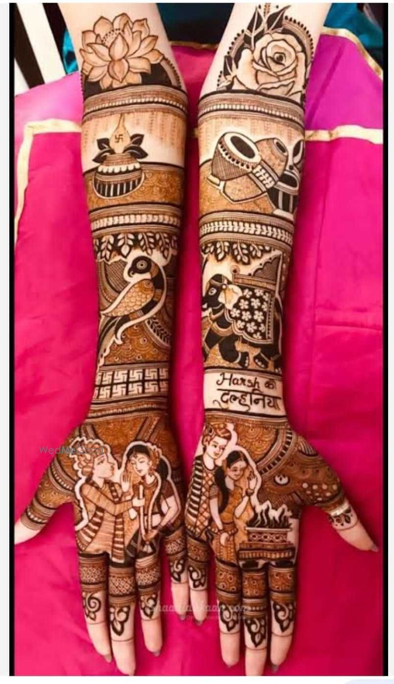 Photo From bridal mehandi design - By Rk Mehendi Artist