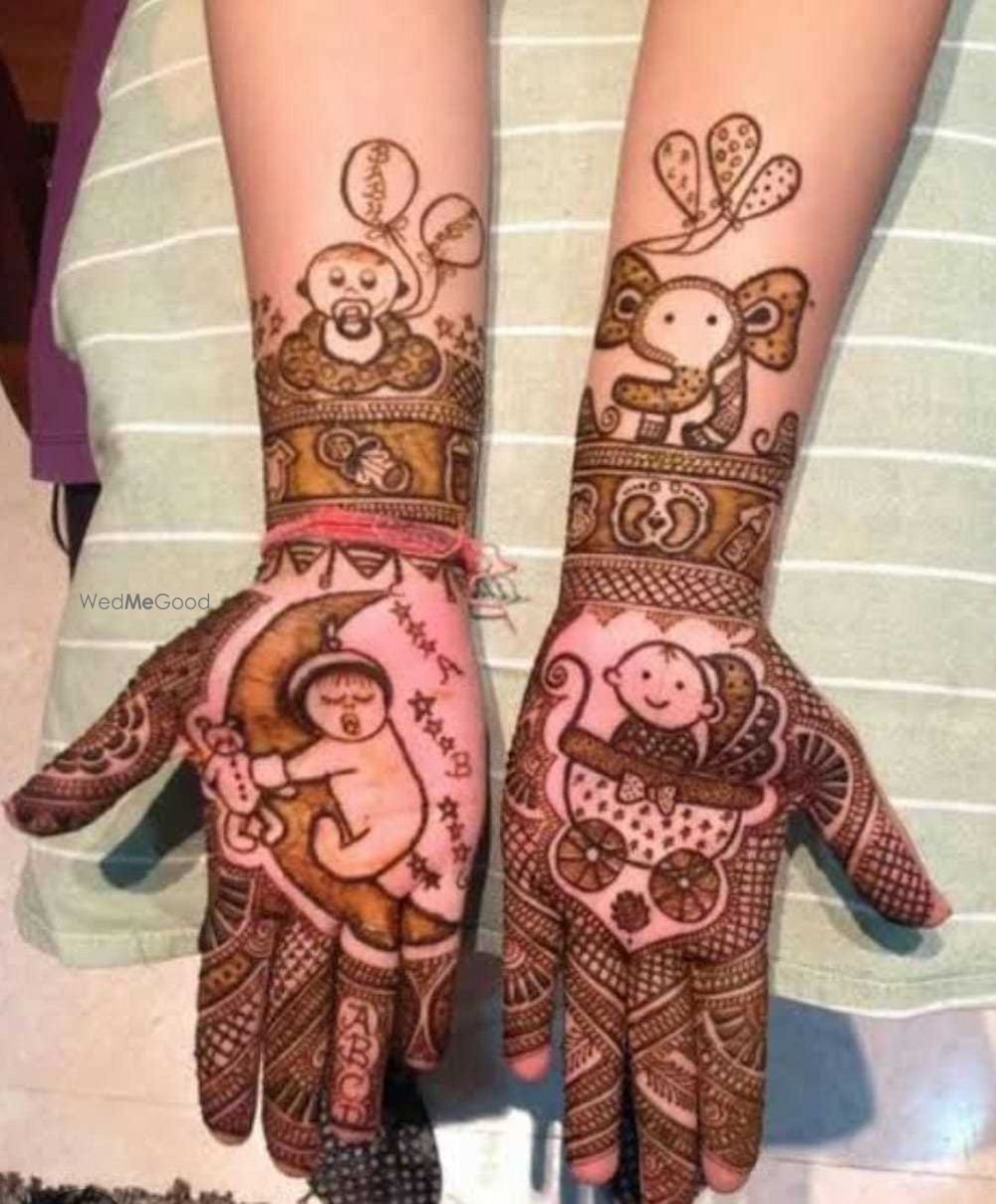 Photo From baby shower mehandi - By Rk Mehendi Artist