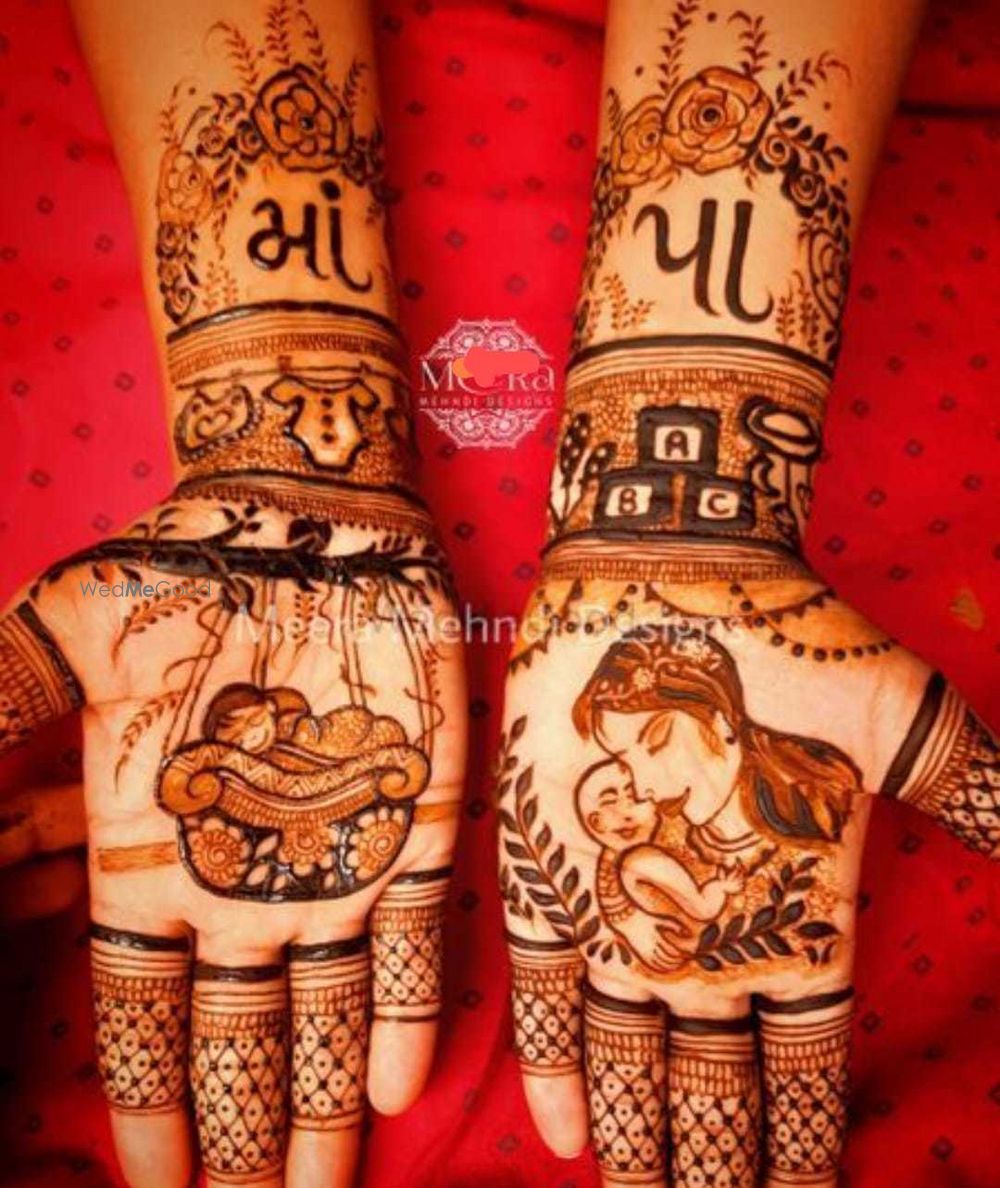 Photo From baby shower mehandi - By Rk Mehendi Artist