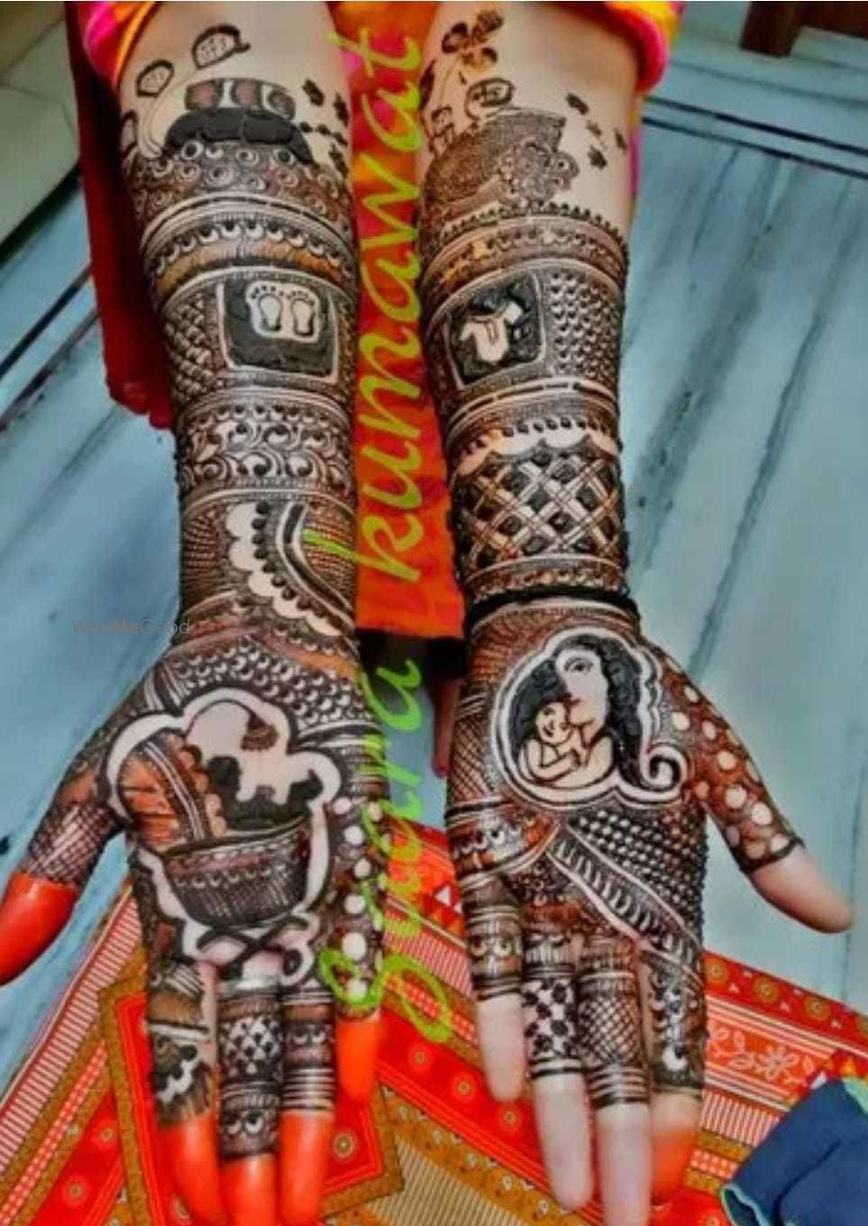 Photo From baby shower mehandi - By Rk Mehendi Artist