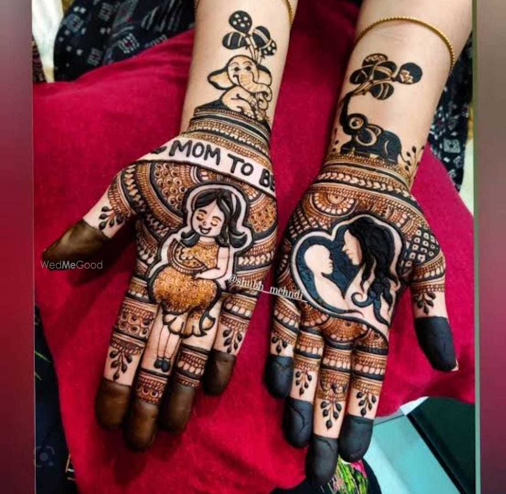 Photo From baby shower mehandi - By Rk Mehendi Artist