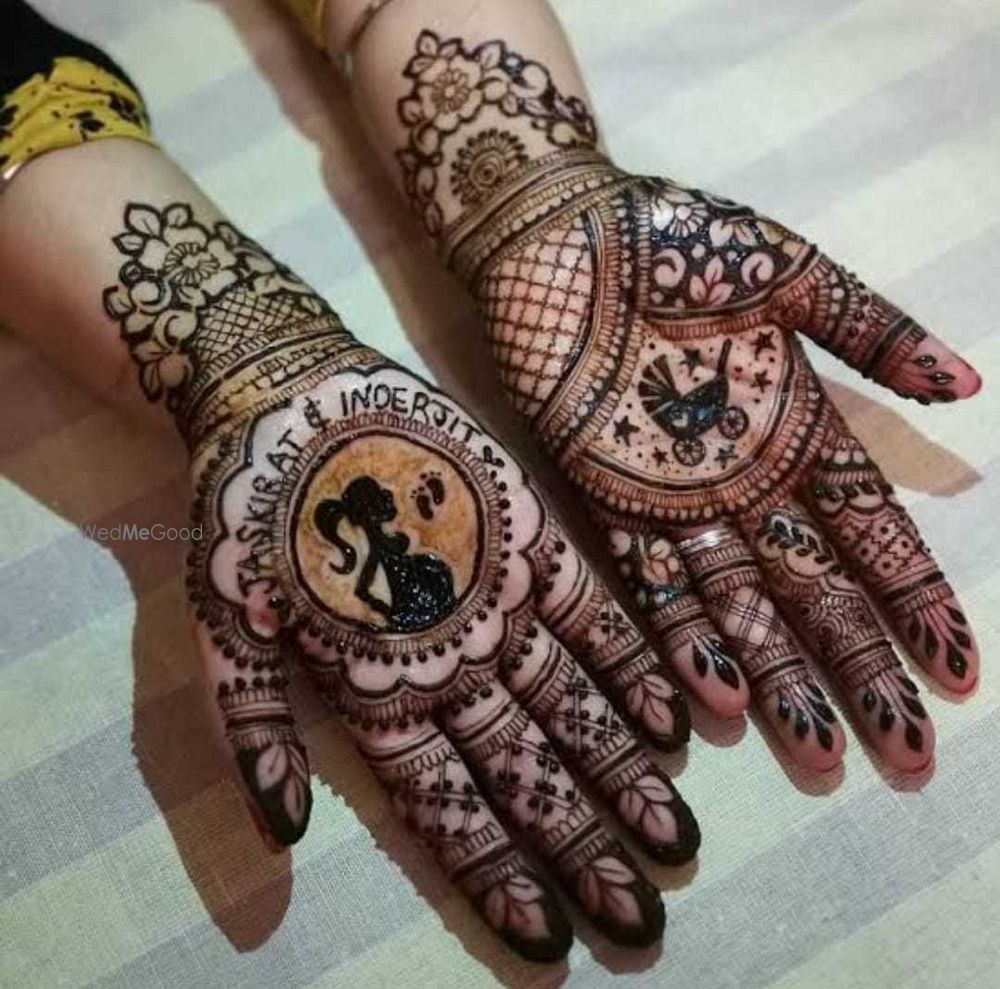 Photo From baby shower mehandi - By Rk Mehendi Artist