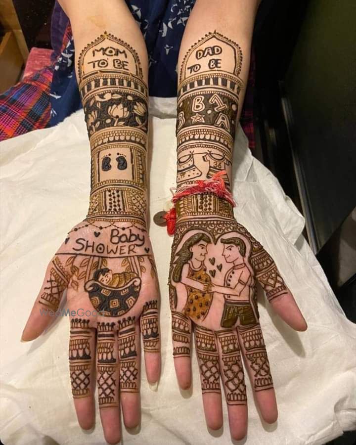 Photo From baby shower mehandi - By Rk Mehendi Artist