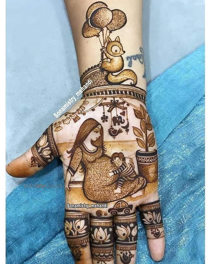 Photo From baby shower mehandi - By Rk Mehendi Artist