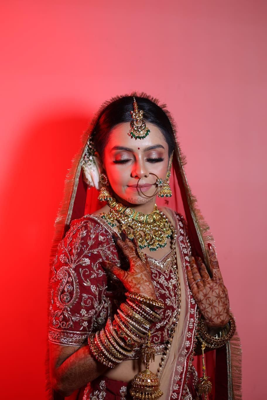 Photo From Aasth Tyagi ( Bride) - By Makeup Bliss By Isha