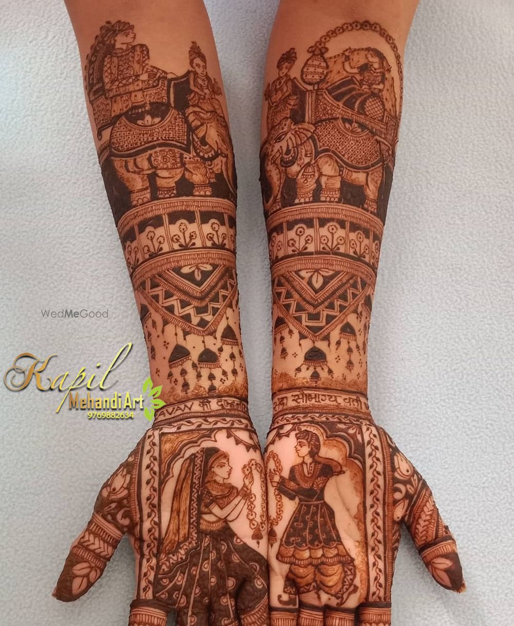 Photo From Bridal Mehandi - By Kapil Mehandi Artist