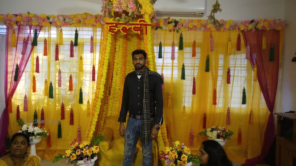 Photo From HALDI MEHNDI MAYURI MATHURIA vasant kun nivideta kunj k31 delhi on 22 November 2024 - By Golden Moment Decor