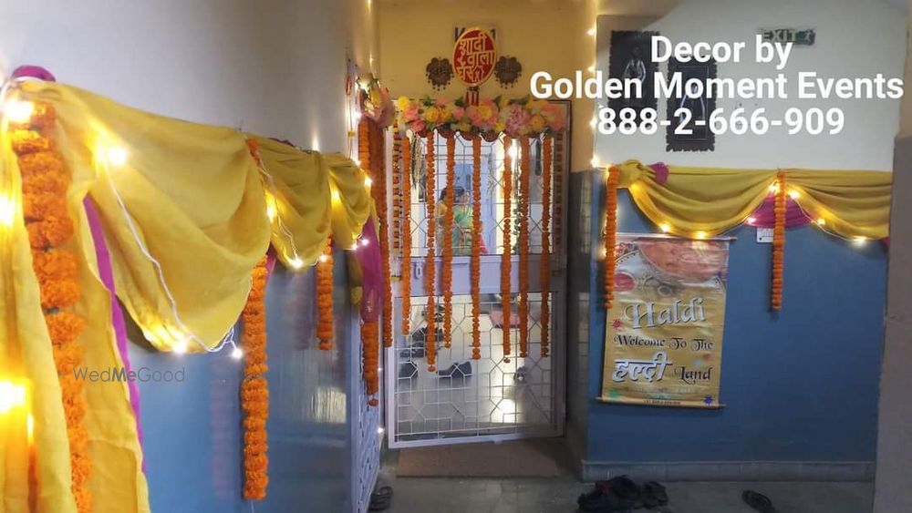 Photo From HALDI MEHNDI MAYURI MATHURIA vasant kun nivideta kunj k31 delhi on 22 November 2024 - By Golden Moment Decor