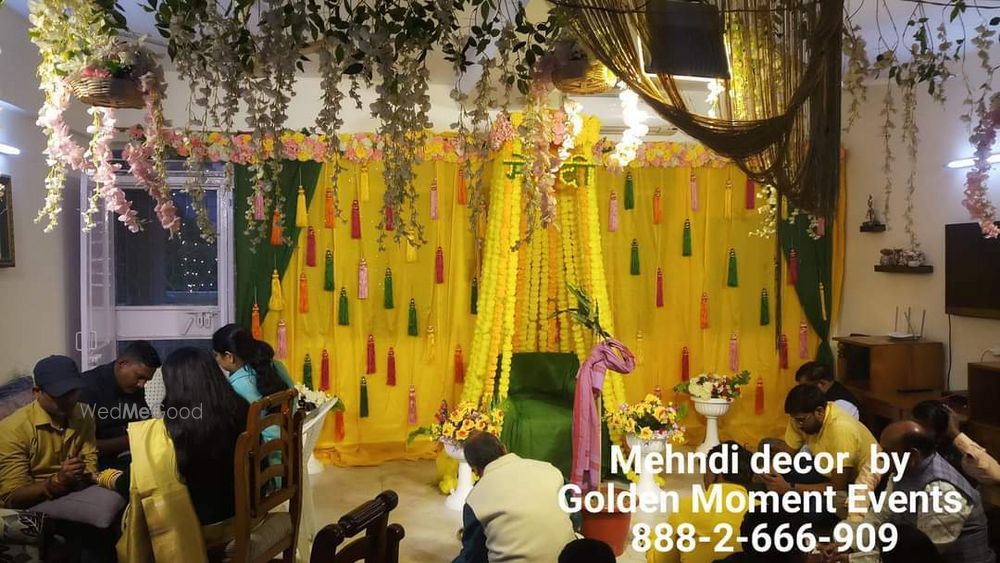 Photo From HALDI MEHNDI MAYURI MATHURIA vasant kun nivideta kunj k31 delhi on 22 November 2024 - By Golden Moment Decor