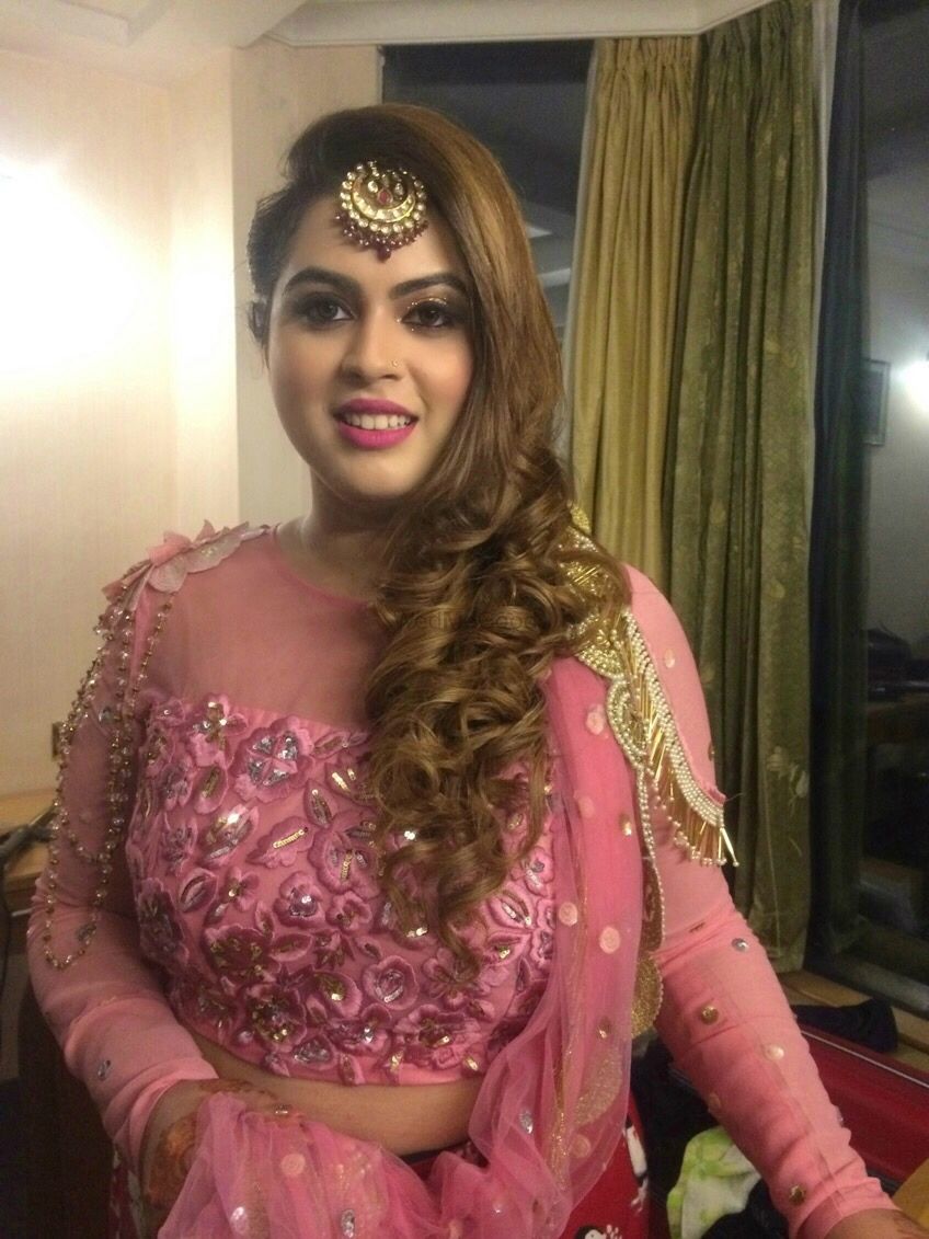 Photo From Sanya’s engagement  - By Makeovers by Niti