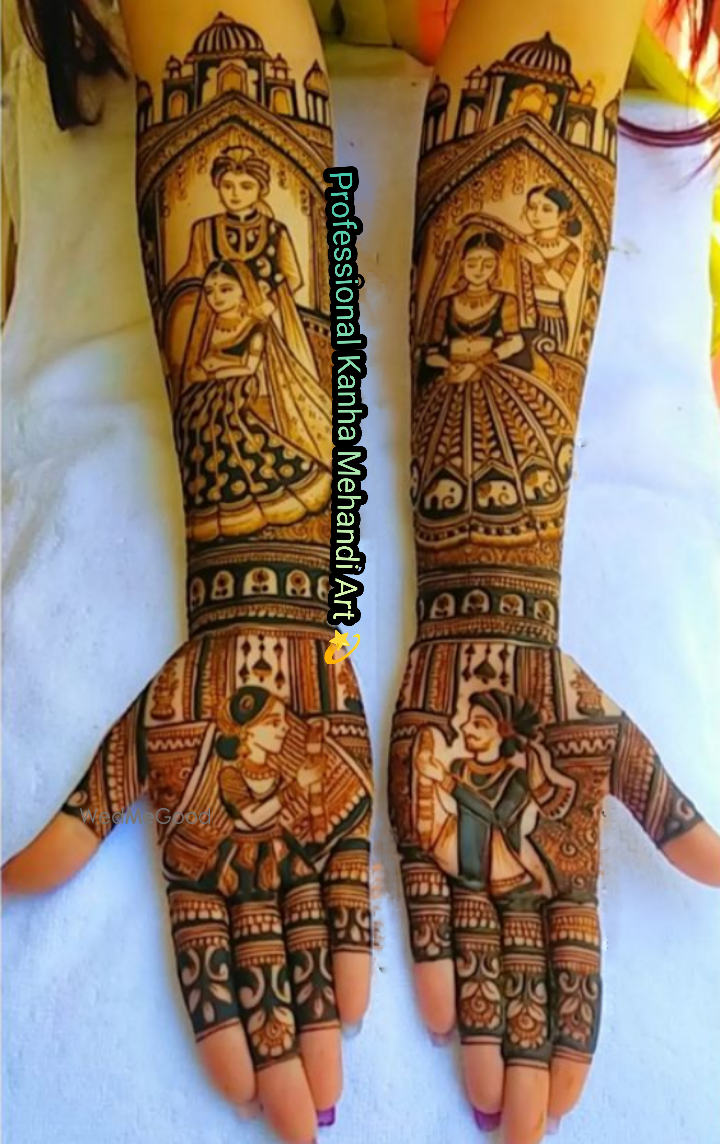 Photo From Special Bridal Mehendi Disign. - By Professional Kanha Mehandi Art