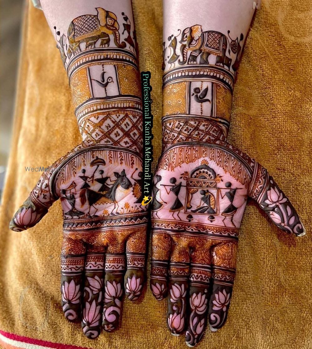 Photo From Special Bridal Mehendi Disign. - By Professional Kanha Mehandi Art