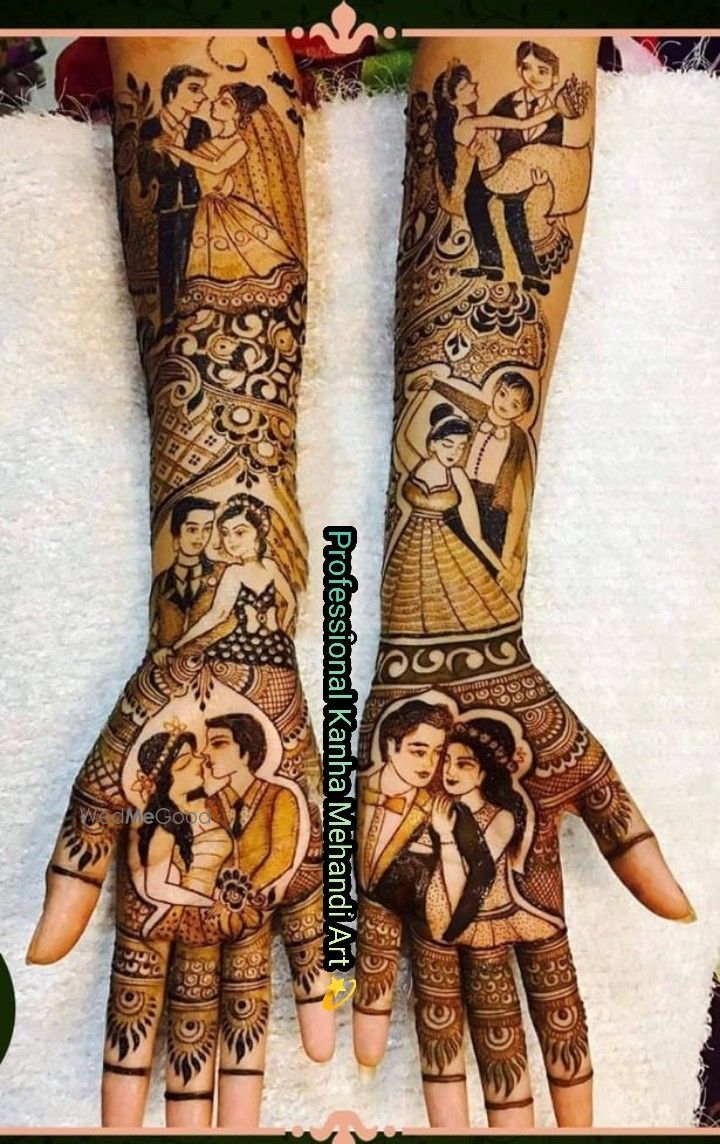 Photo From Special Bridal Mehendi Disign. - By Professional Kanha Mehandi Art