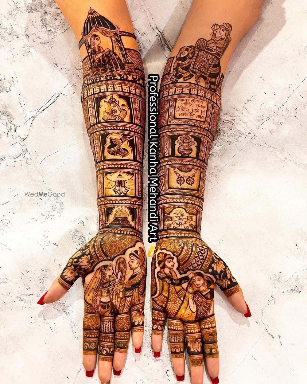 Photo From Special Bridal Mehendi Disign. - By Professional Kanha Mehandi Art