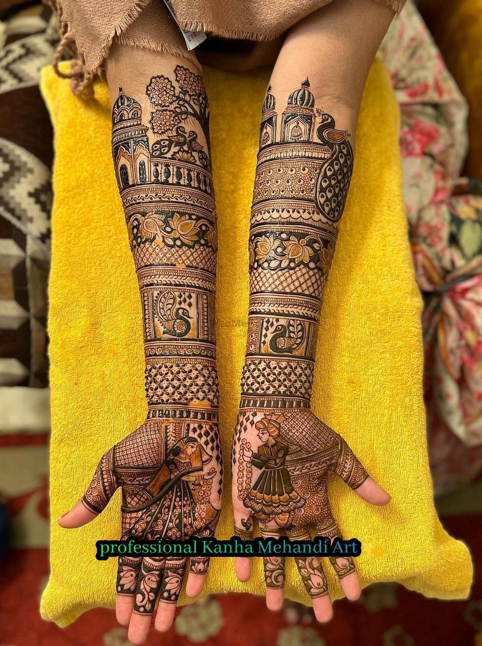 Photo From Special Bridal Mehendi Disign. - By Professional Kanha Mehandi Art