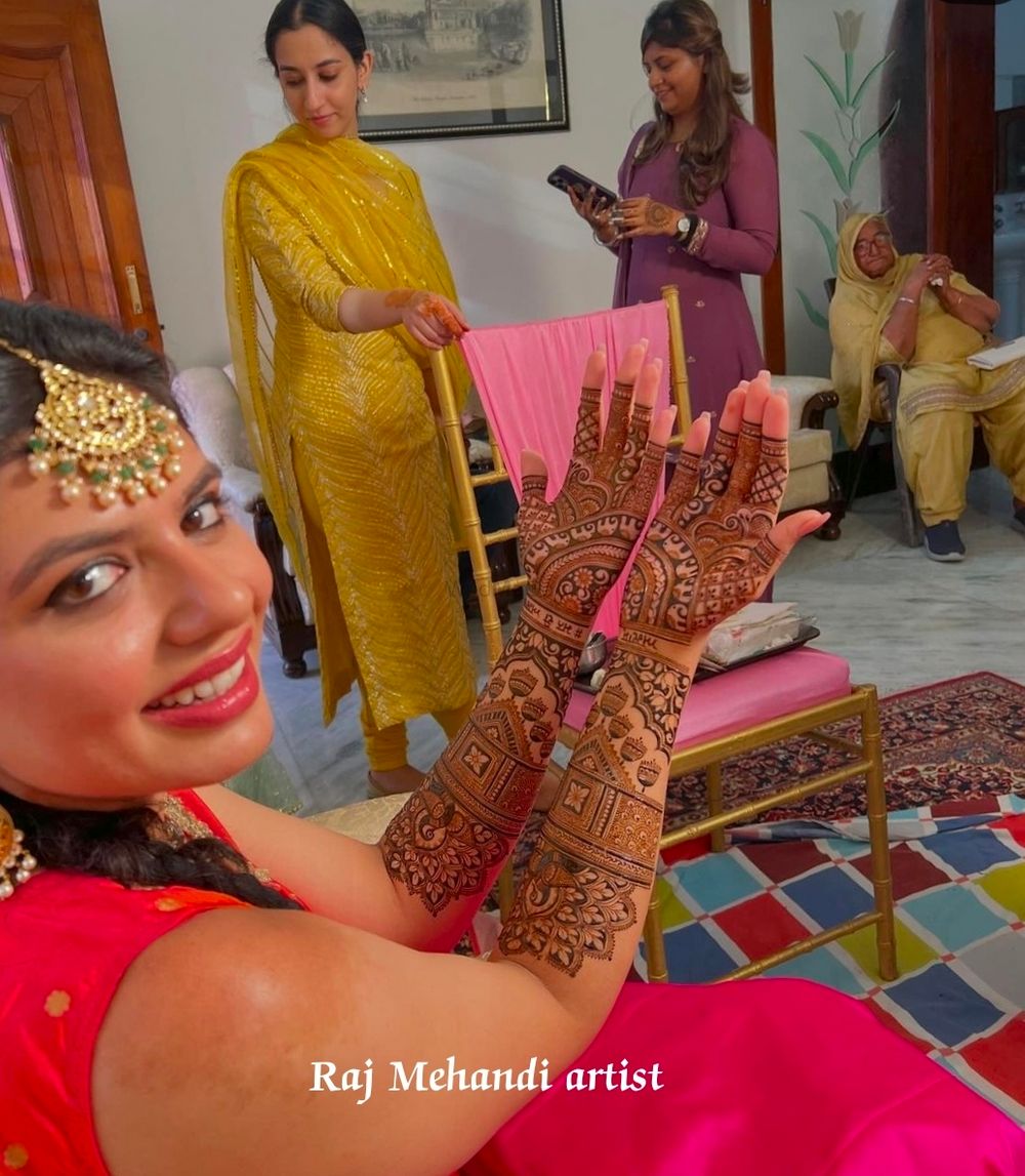 Photo From latest designs for bridal - By Raj Mehandi Artist