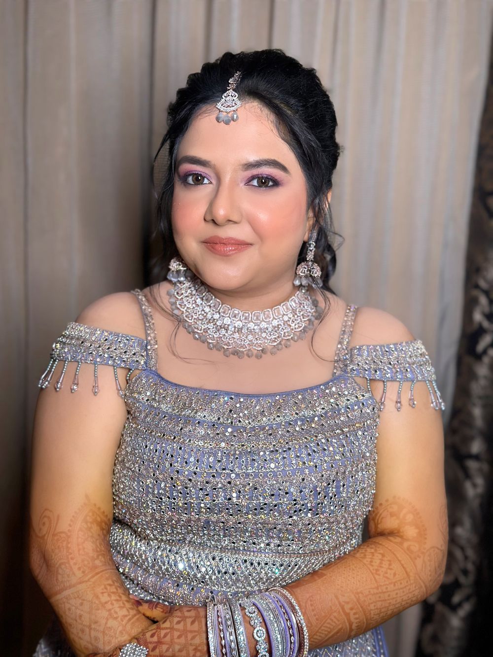 Photo From Nikitha Sangeet look - By Sneha SK Makeovers