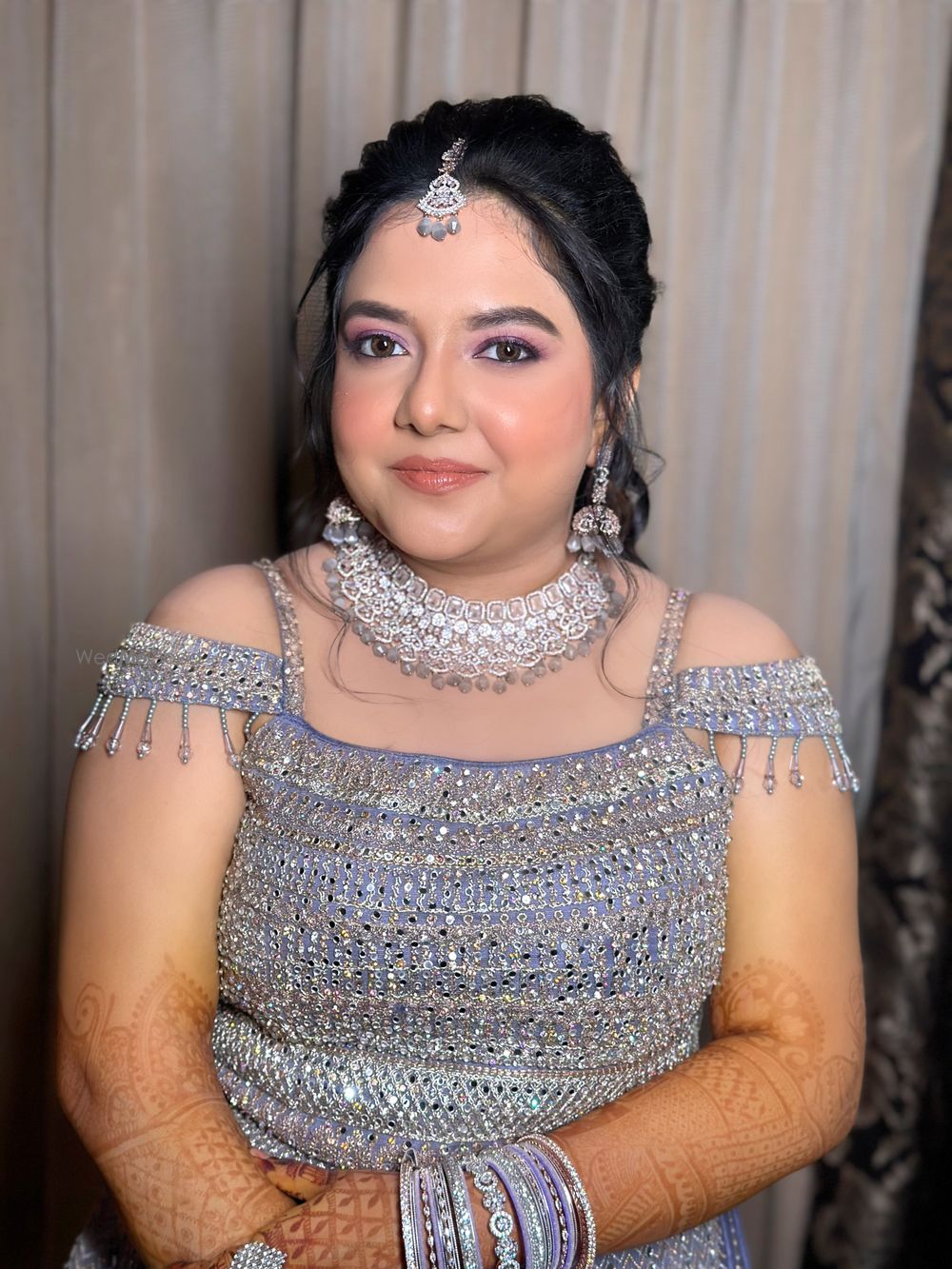 Photo From Nikitha Sangeet look - By Sneha SK Makeovers