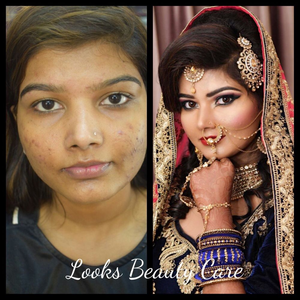 Photo From before- after looks - By Looks Beauty Care & Bridal Studio