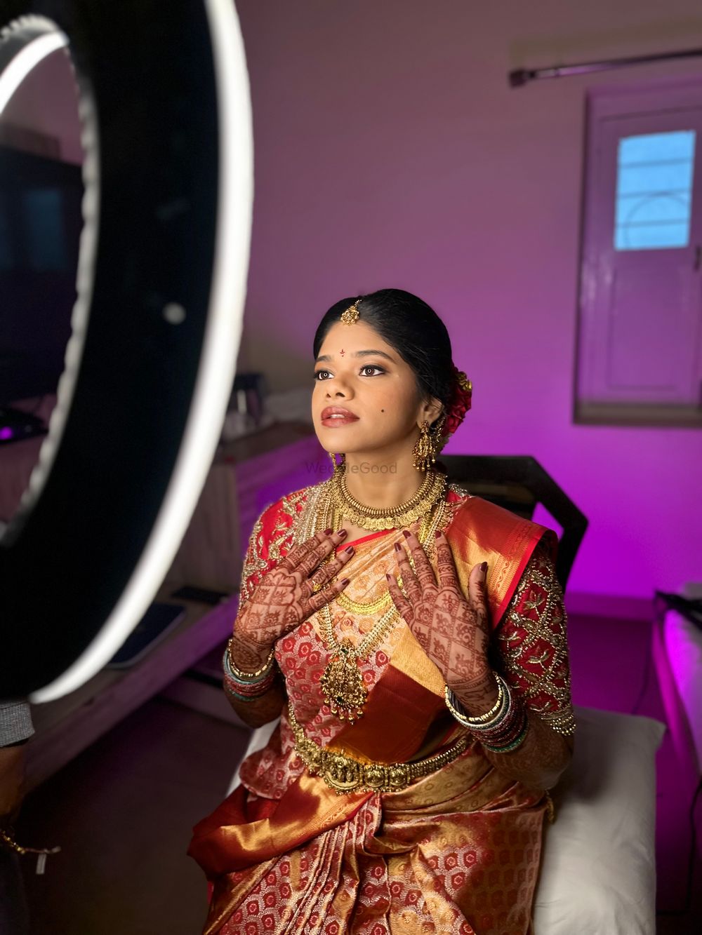 Photo From Sahithya’s Wedding Look - By Makeup Artist Santoshi