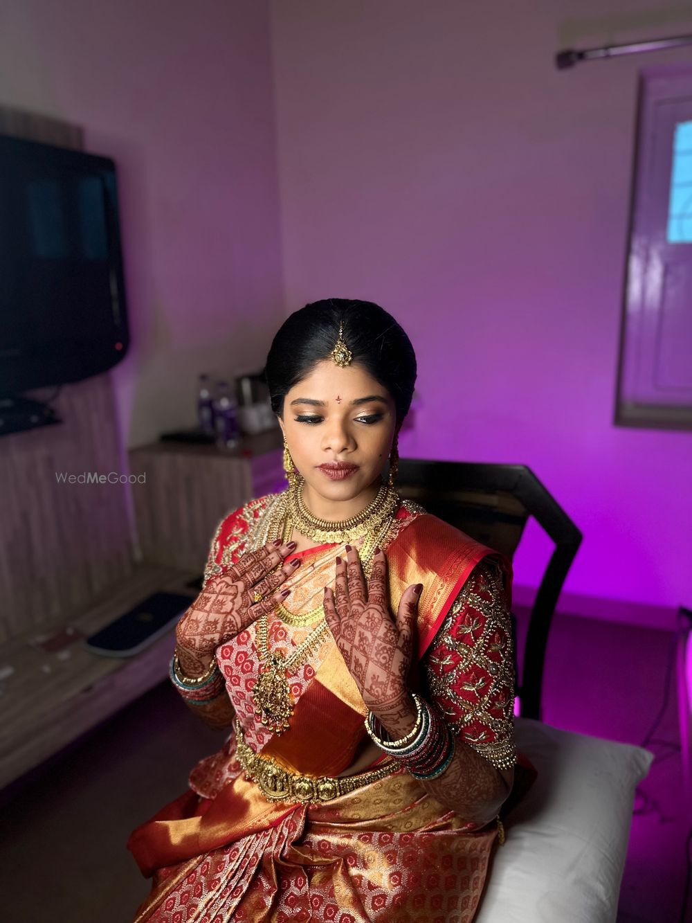 Photo From Sahithya’s Wedding Look - By Makeup Artist Santoshi