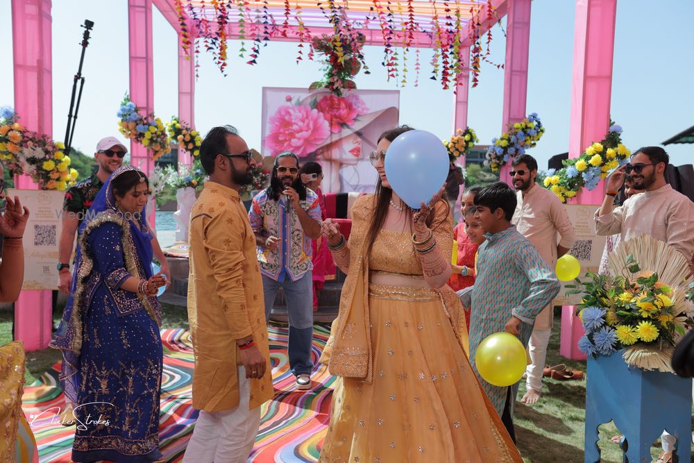 Photo From Aditya & Anastasia's Haldi Carnival - By Anchor Gaurav Fatnani