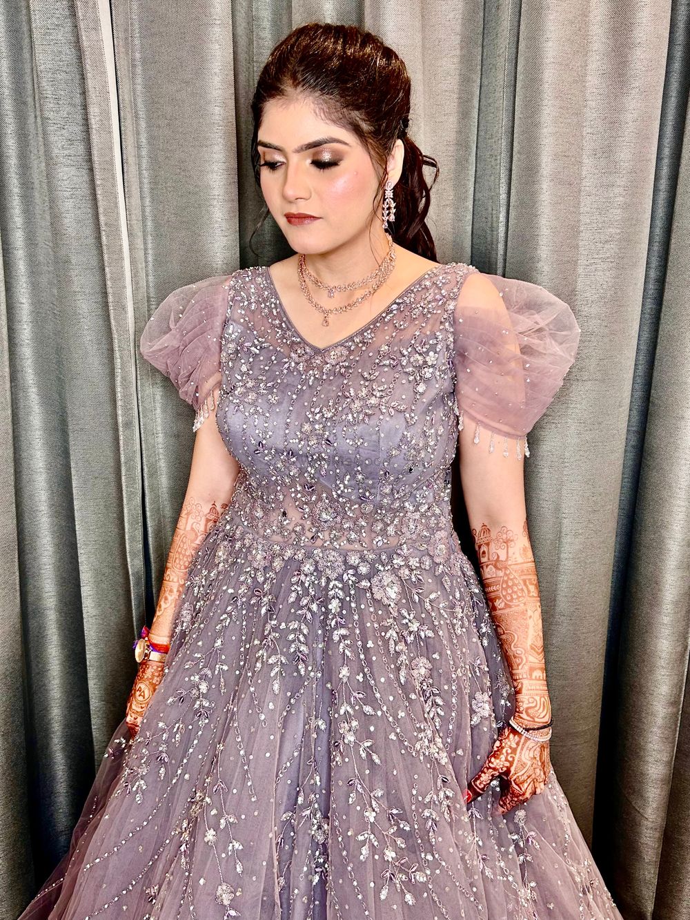 Photo From Anupama’s Engagement Look - By Surbhi Malhotra Makeovers