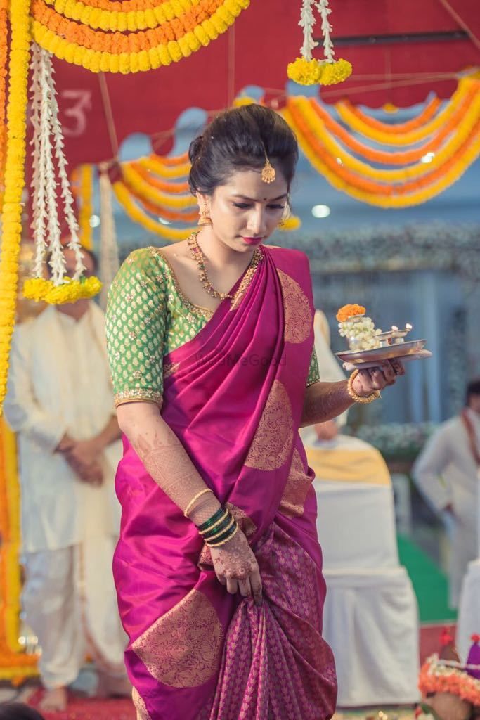 Photo From Pooja wedding n reception - By Parul Khattar Makeup Artist
