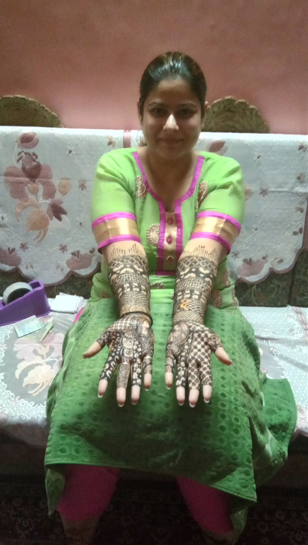 Photo From Ritika bridal mehendi at Dilshad garden,  DELHI on 3rd feb - By Shalini Mehendi Artist
