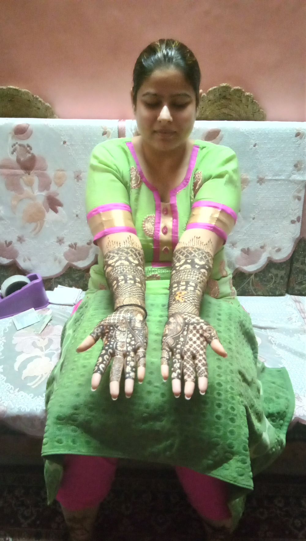 Photo From Ritika bridal mehendi at Dilshad garden,  DELHI on 3rd feb - By Shalini Mehendi Artist