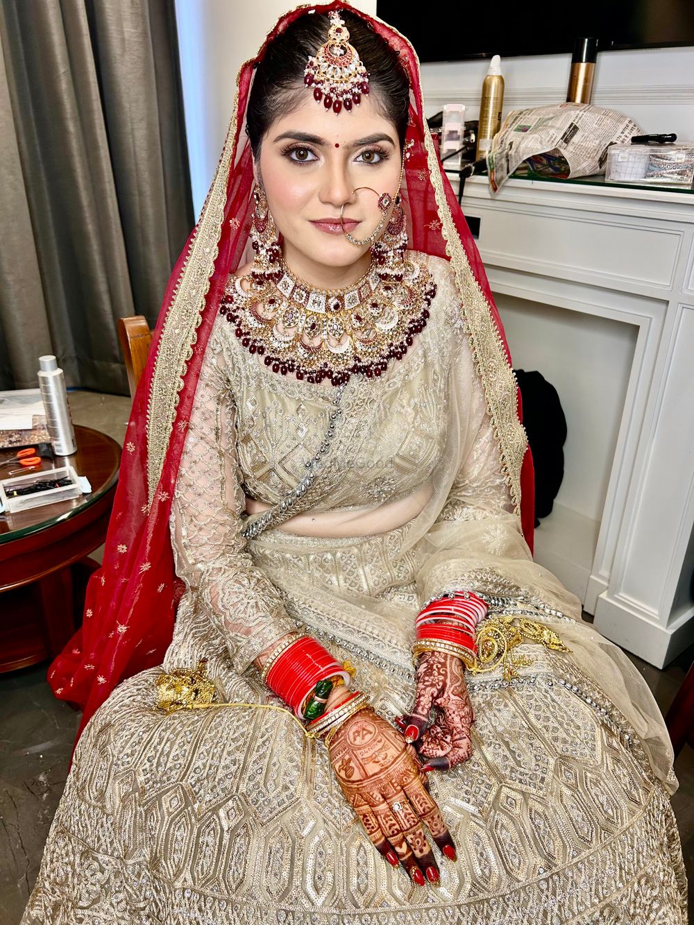 Photo From Anupama’s wedding look - By Surbhi Malhotra Makeovers