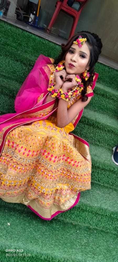 Photo From Haldi & Mehandi Look - By Shaifali Makeoverz