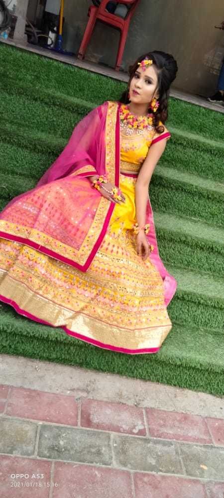 Photo From Haldi & Mehandi Look - By Shaifali Makeoverz