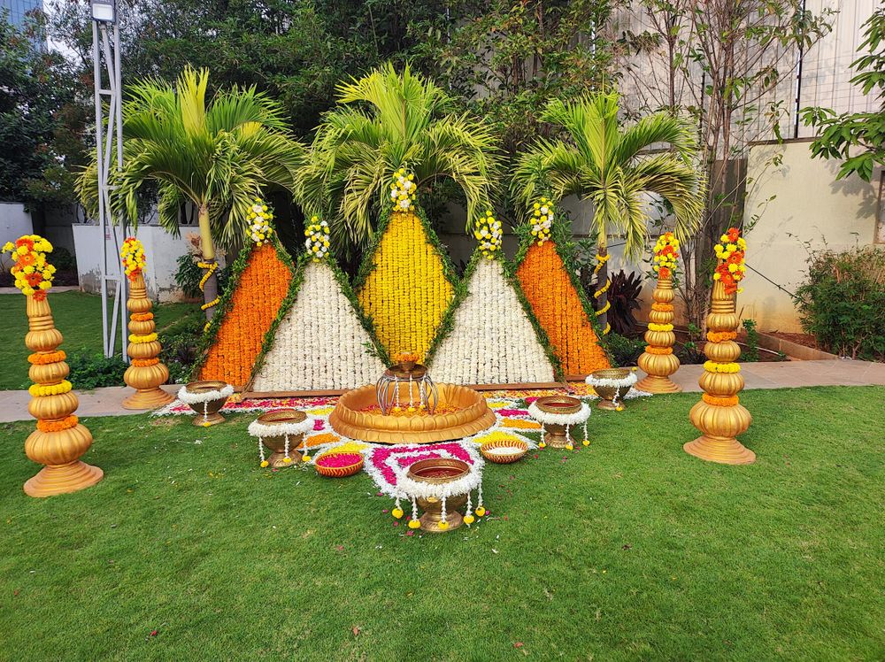 Photo From Haldi - By Sai Balaji Flower Decoration & Event Planner