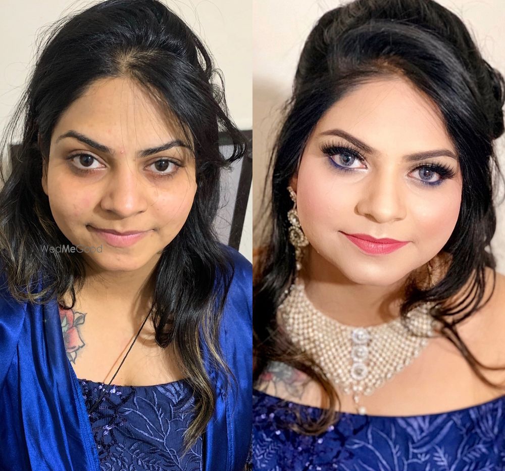 Photo From Before & After (Transformation look)  - By Richa Alchiya Makeup Artist and Hairstylist