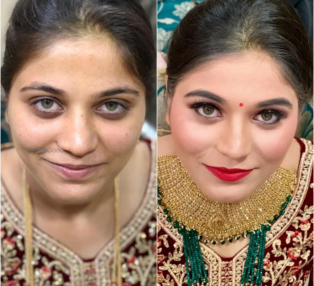 Photo From Before & After (Transformation look)  - By Richa Alchiya Makeup Artist and Hairstylist