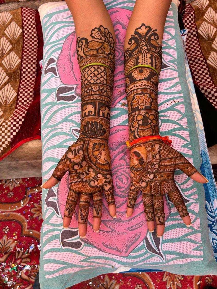 Photo From Engagement mehndi - By The Jatin Mehndi Artists