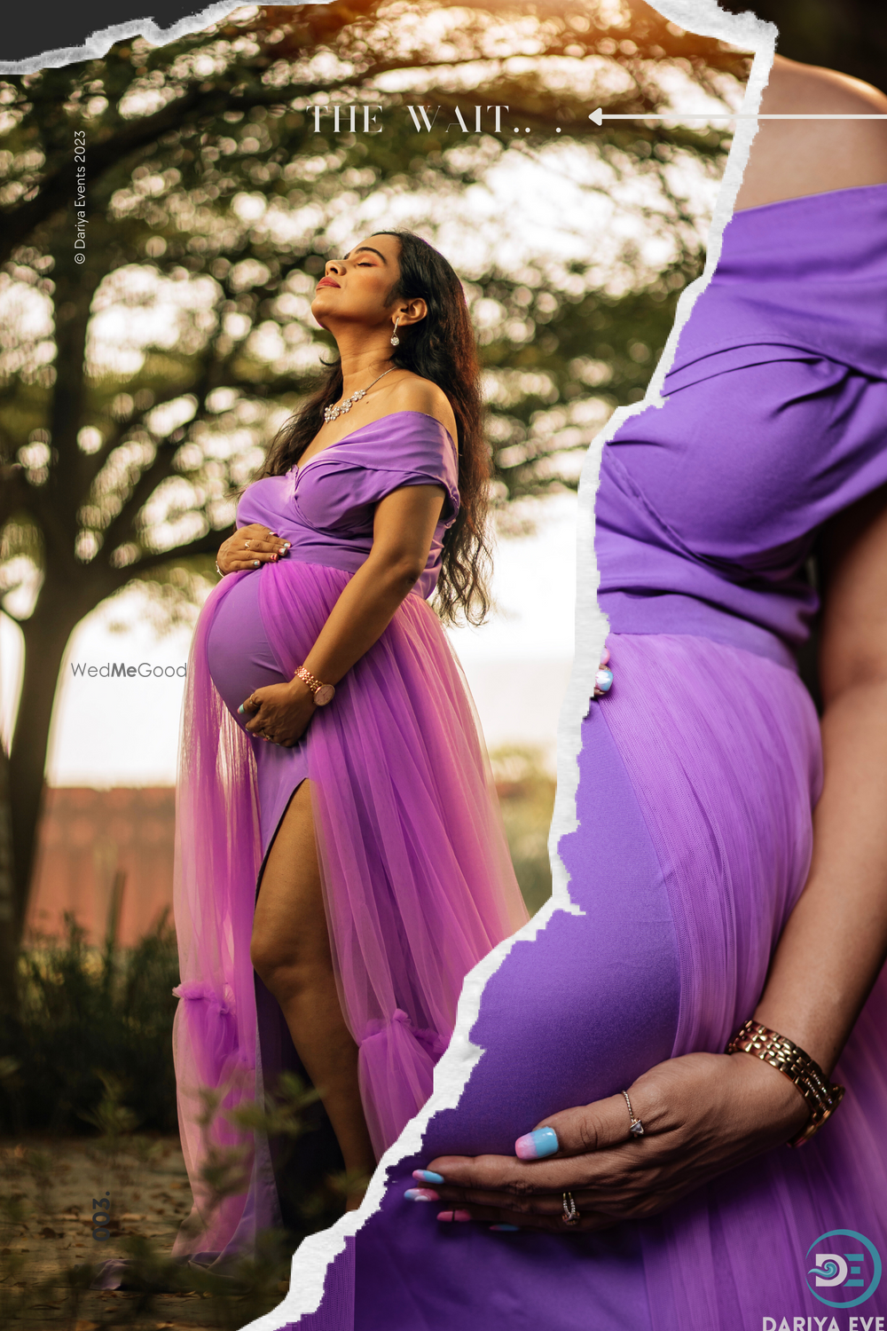 Photo From The Wait | Maternity Shoot at Eco Park - By Dariya Event Photography