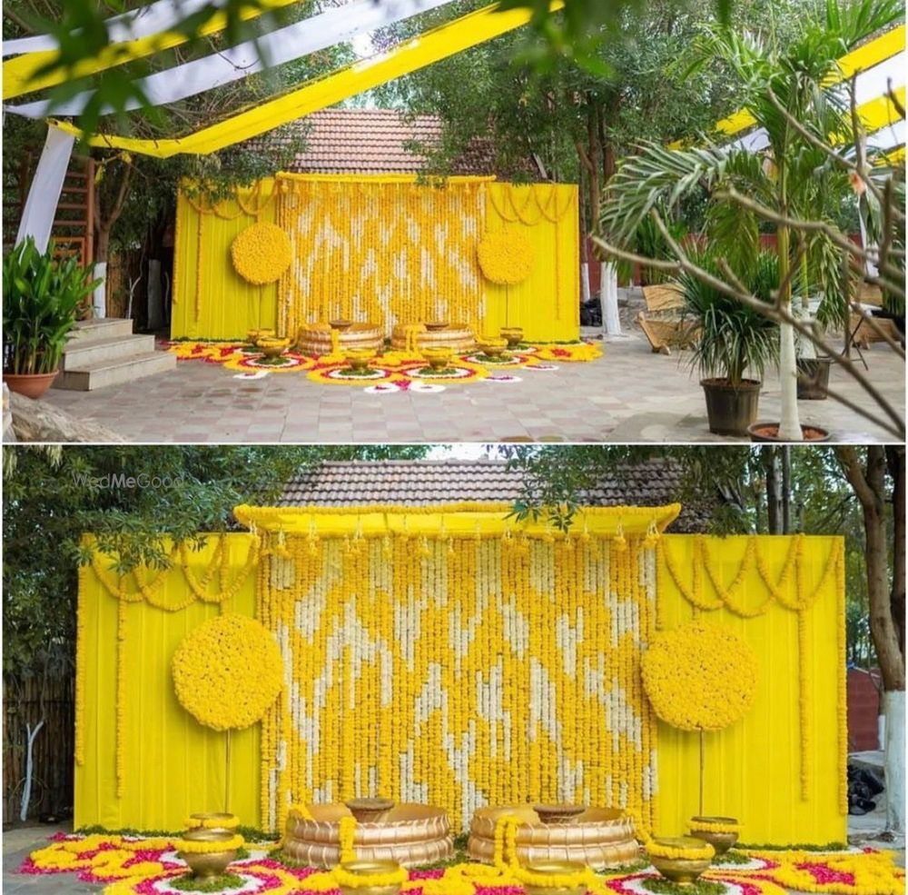 Photo From Haldi - By Over Million Wishes