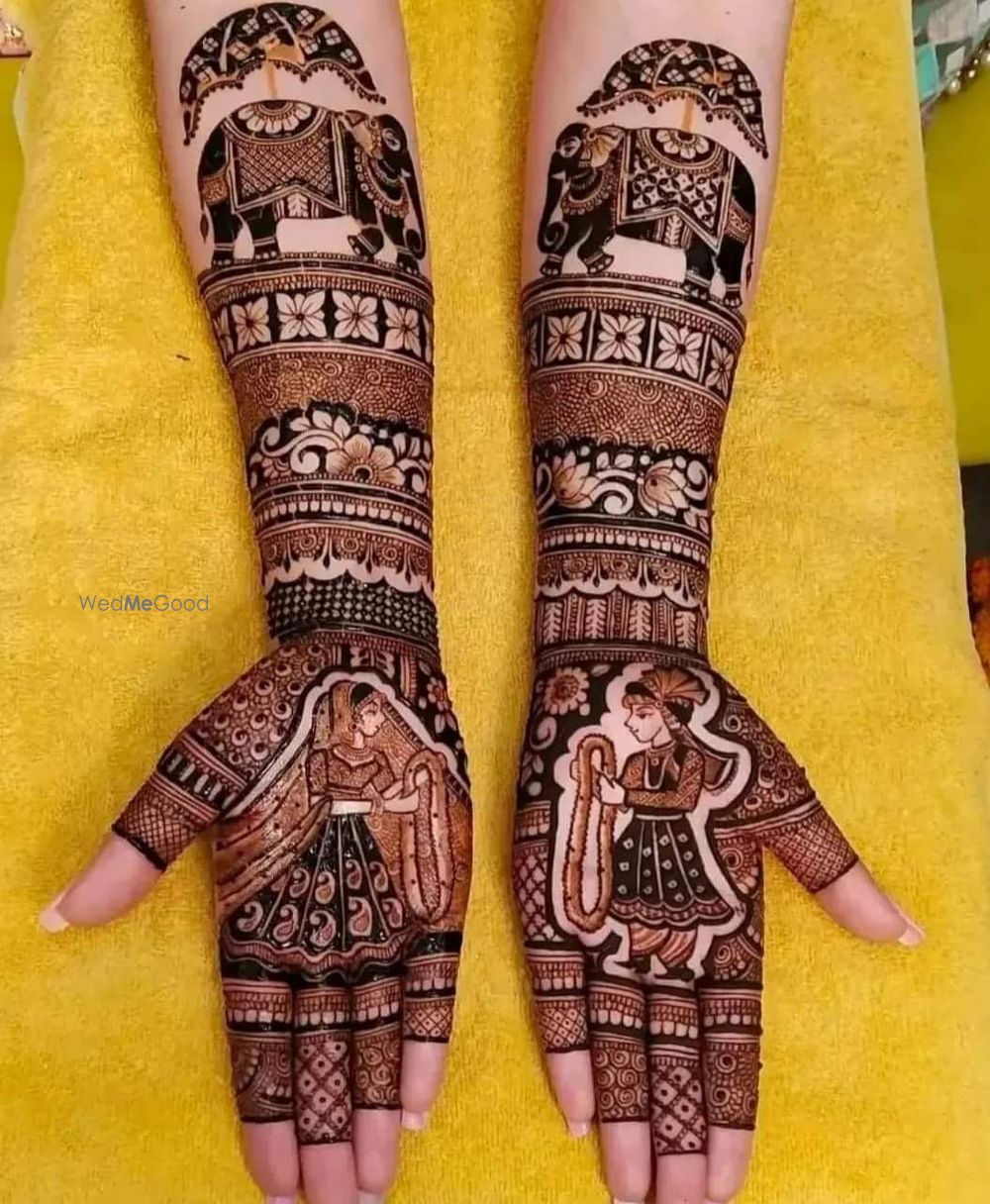 Photo From Bridal design - By Rajasthani Mehendi Artist