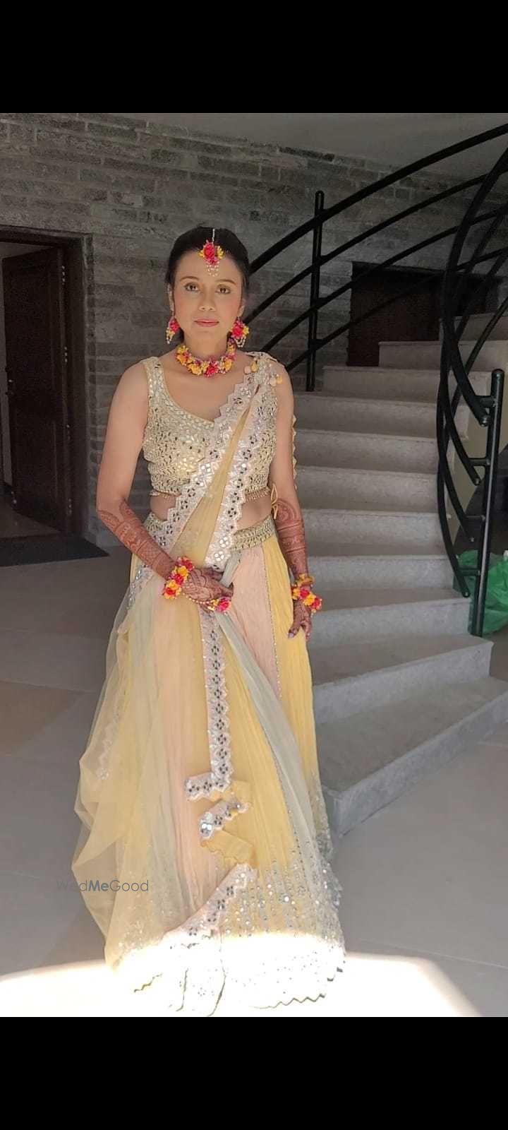 Photo From Haldi mehndi look - By Divya Singh Makeover