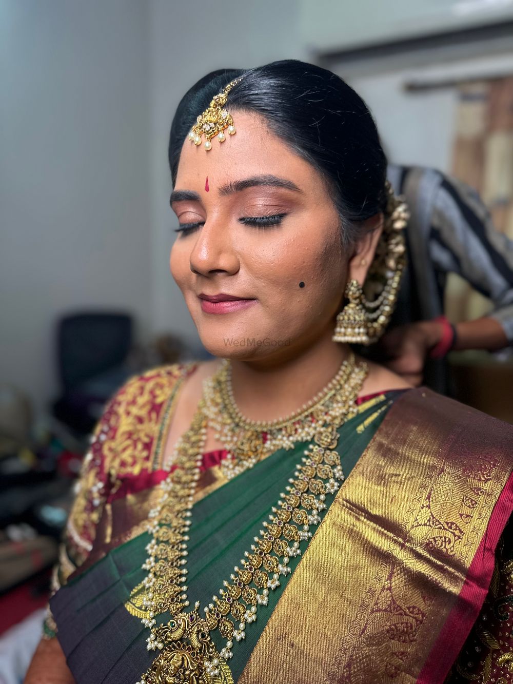 Photo From Manasa Lakshmi’s Muhurtham Look - By Makeup Artist Santoshi