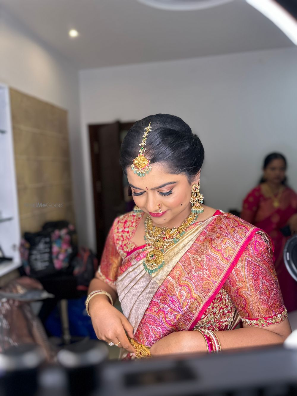 Photo From Sowmya Reddy’s Pellikuthuru - By Makeup Artist Santoshi