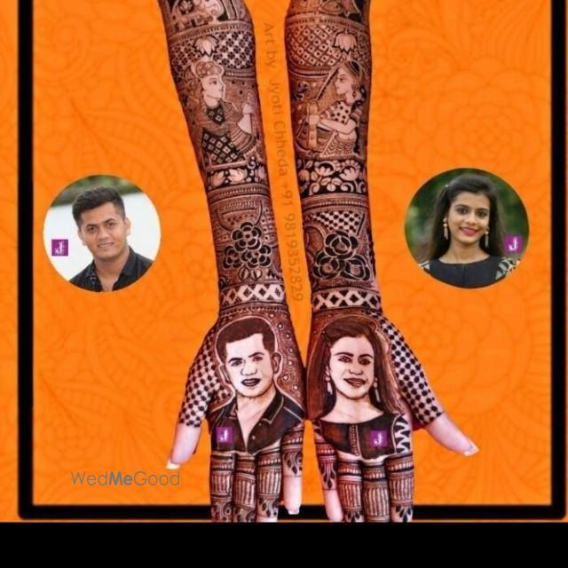 Photo From portrait mehndi designs - By Raj Mehandi Artist