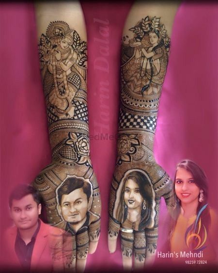 Photo From portrait mehndi designs - By Raj Mehandi Artist