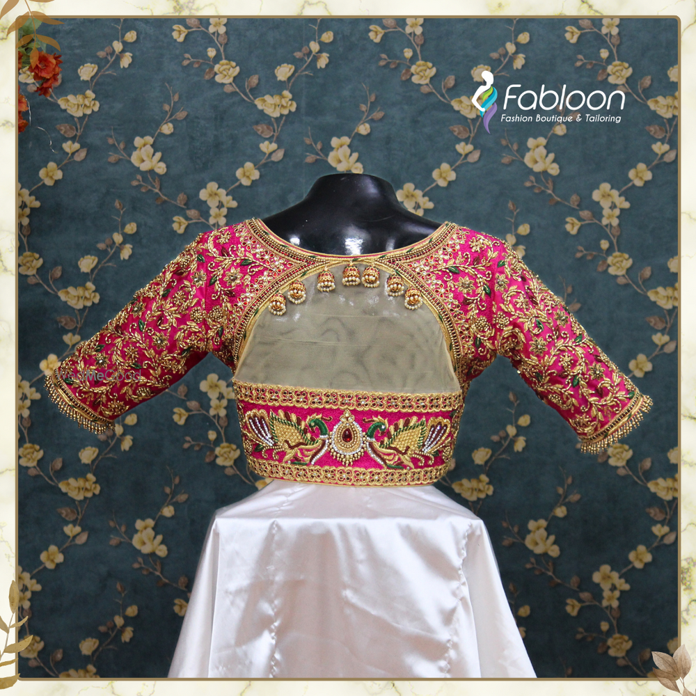 Photo From Bridal Aari Embroidery Blouse - By Fabloon