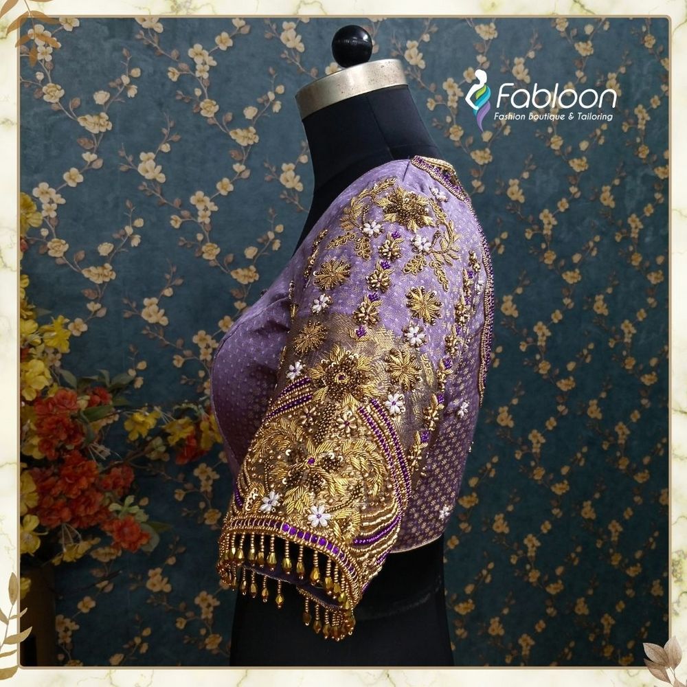 Photo From Bridal Aari Embroidery Blouse - By Fabloon