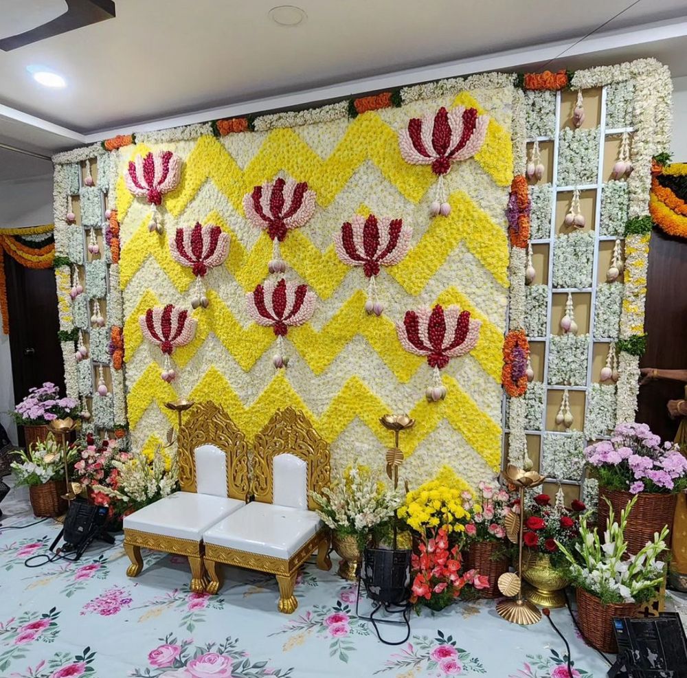 Photo From Pelli Kuthuru stages - By Blossoms Flower Decorations