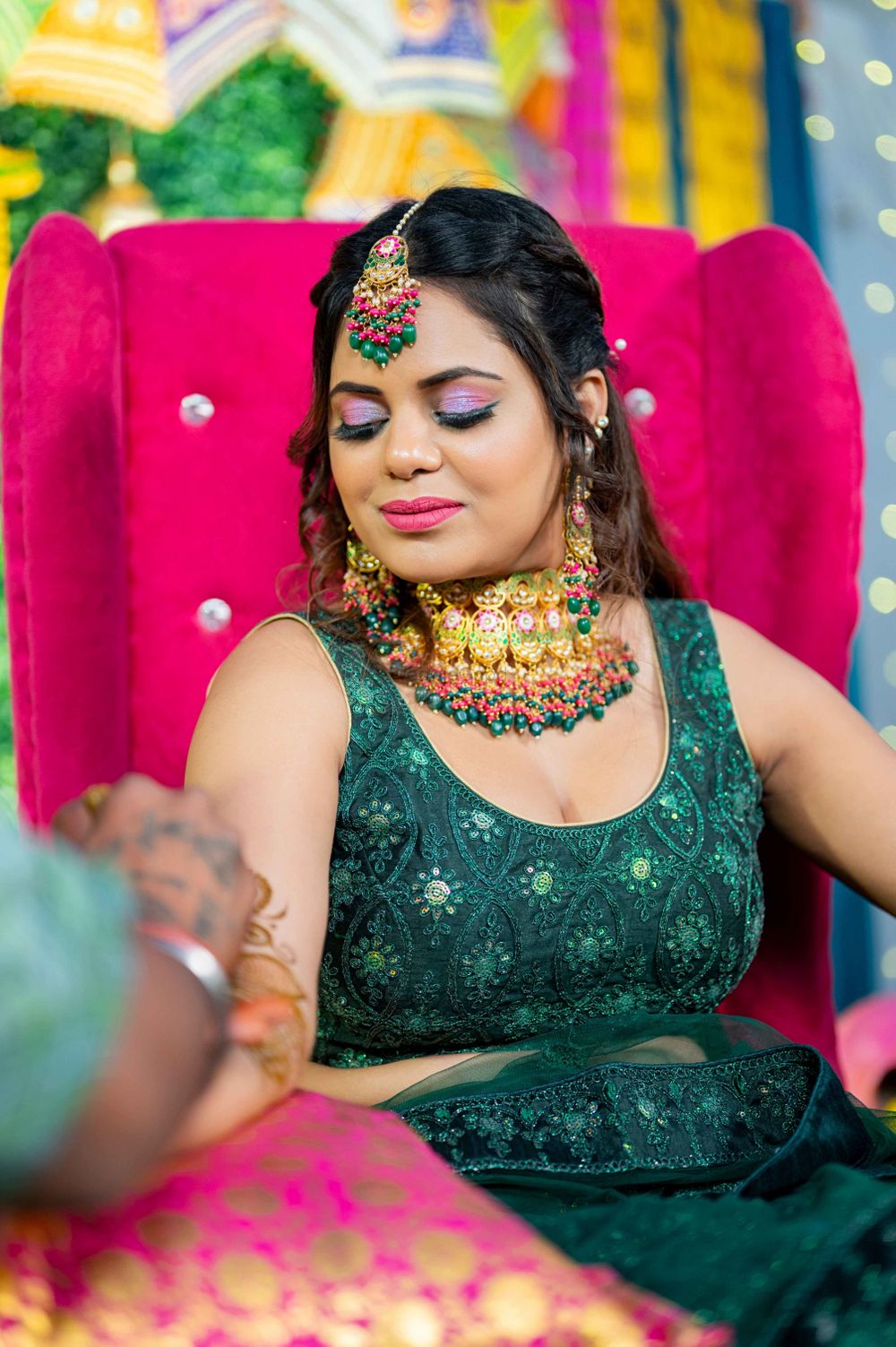 Photo From Saranya's Mehendi - By Shree's Makeover