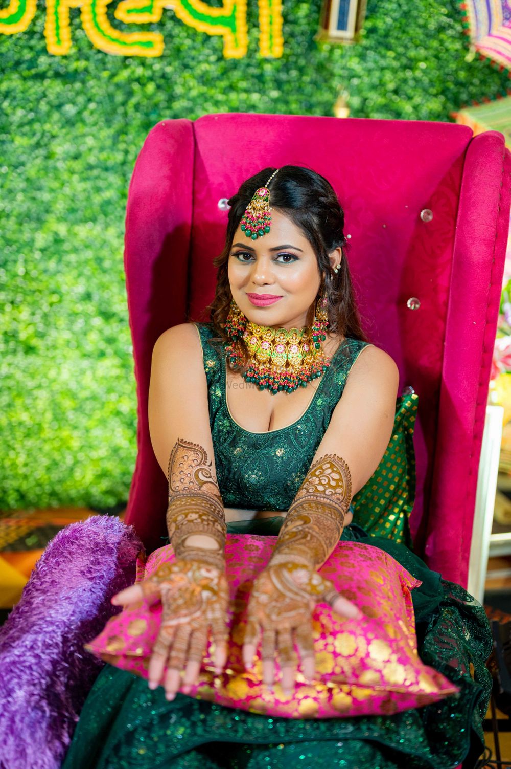 Photo From Saranya's Mehendi - By Shree's Makeover